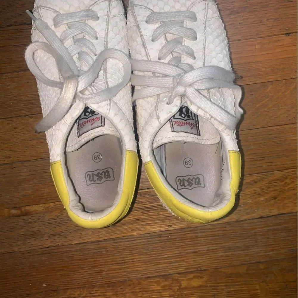 Ash Cult Platform Leather Sneakers Size 39